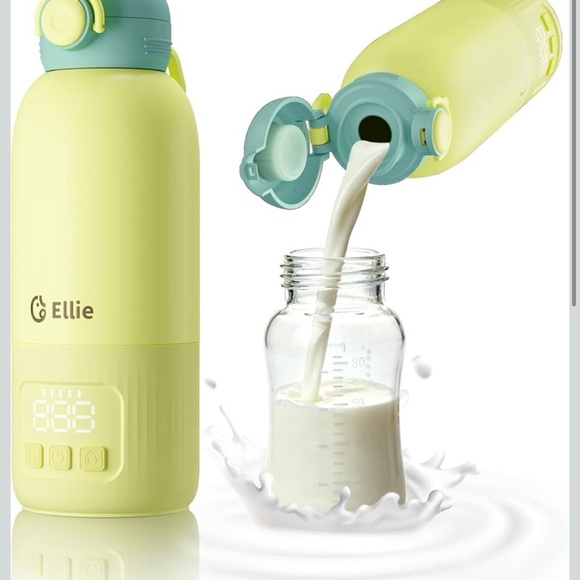 Ellie Lemon and Teal Bottle Warmer